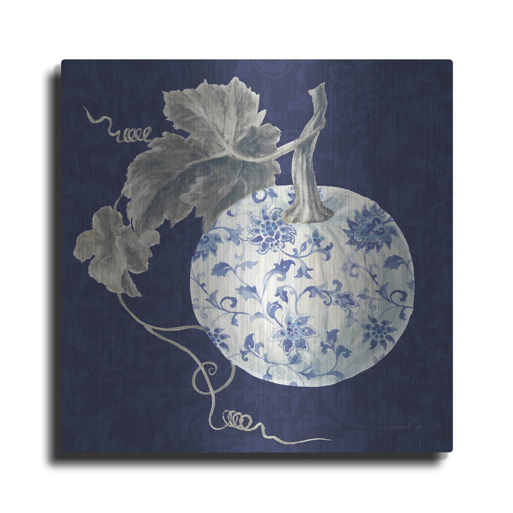 'Floursack Autumn 6 Chinoiserie' by Danhui Nai – Metal Wall Art
