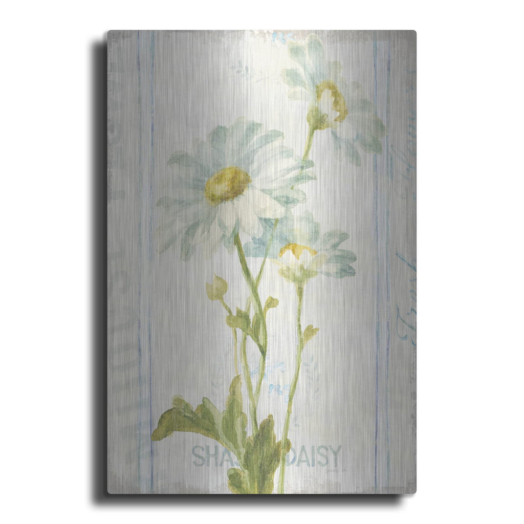 'Floursack Florals 3' by Danhui Nai – Metal Wall Art