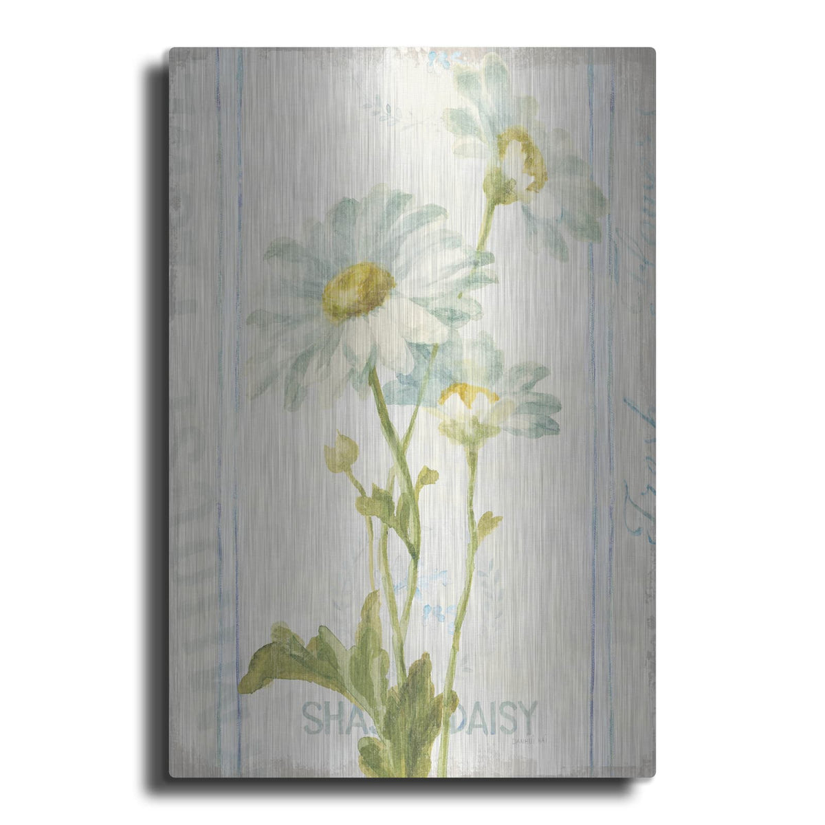 'Floursack Florals 3' by Danhui Nai – Metal Wall Art