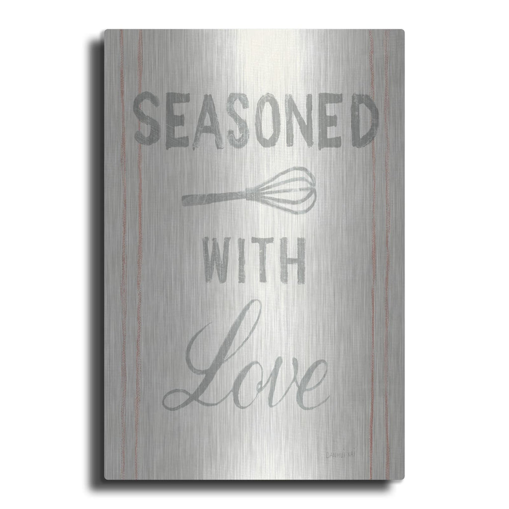 'Floursack Kitchen 7 Vertical' by Danhui Nai – Metal Wall Art