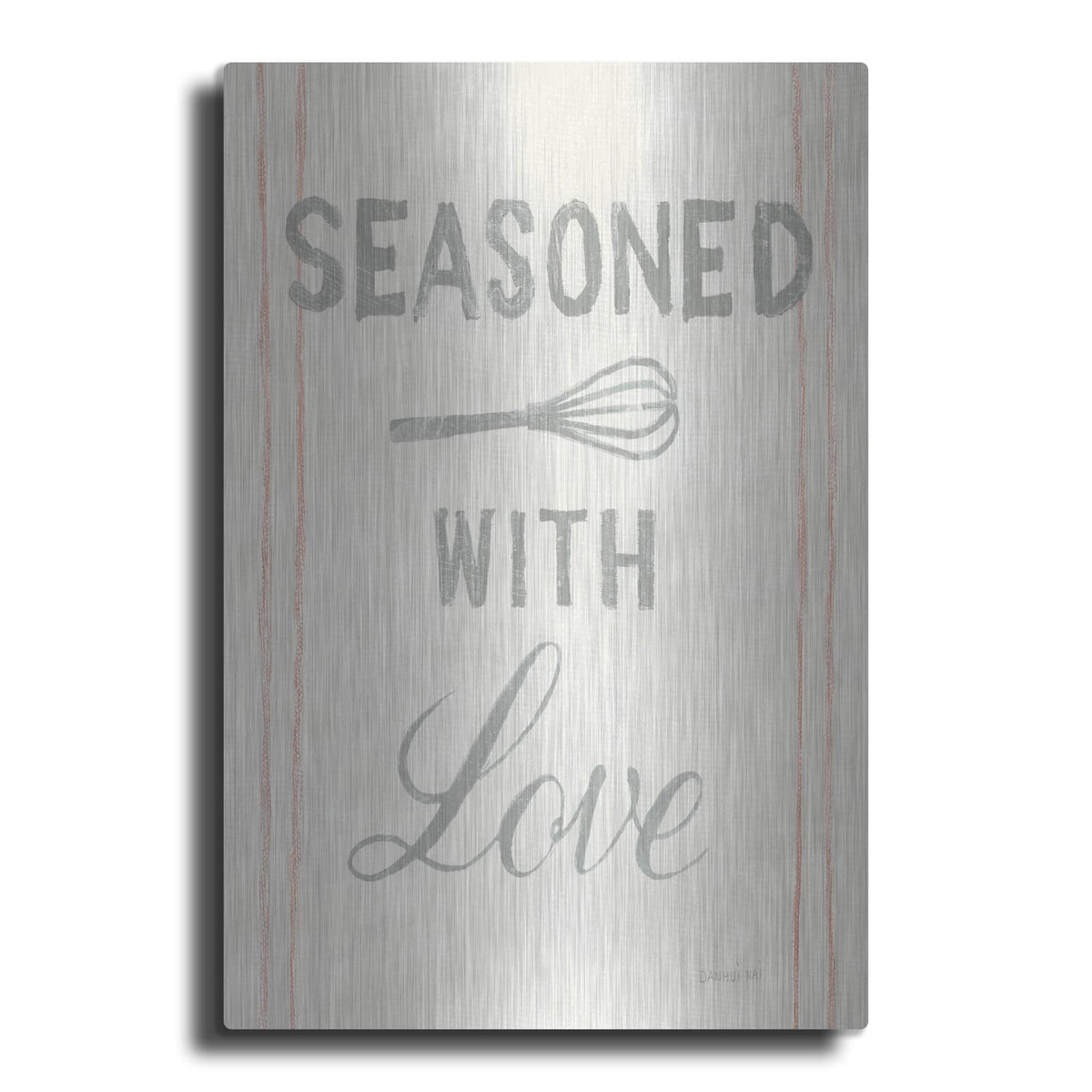 'Floursack Kitchen 7 Vertical' by Danhui Nai – Metal Wall Art