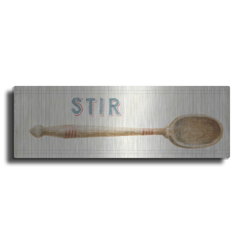 'Floursack Kitchen Sign 3 C' by Danhui Nai – Metal Wall Art