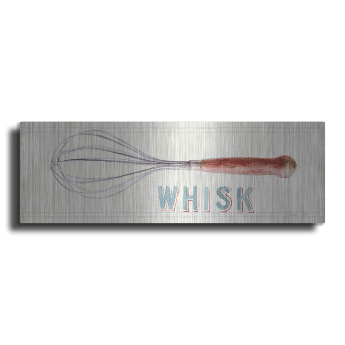 'Floursack Kitchen Sign 4 C' by Danhui Nai – Metal Wall Art