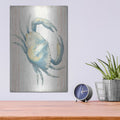 'Floursack Nautical 3 No Words' by Danhui Nai – Metal Wall Art, 12x16 room view