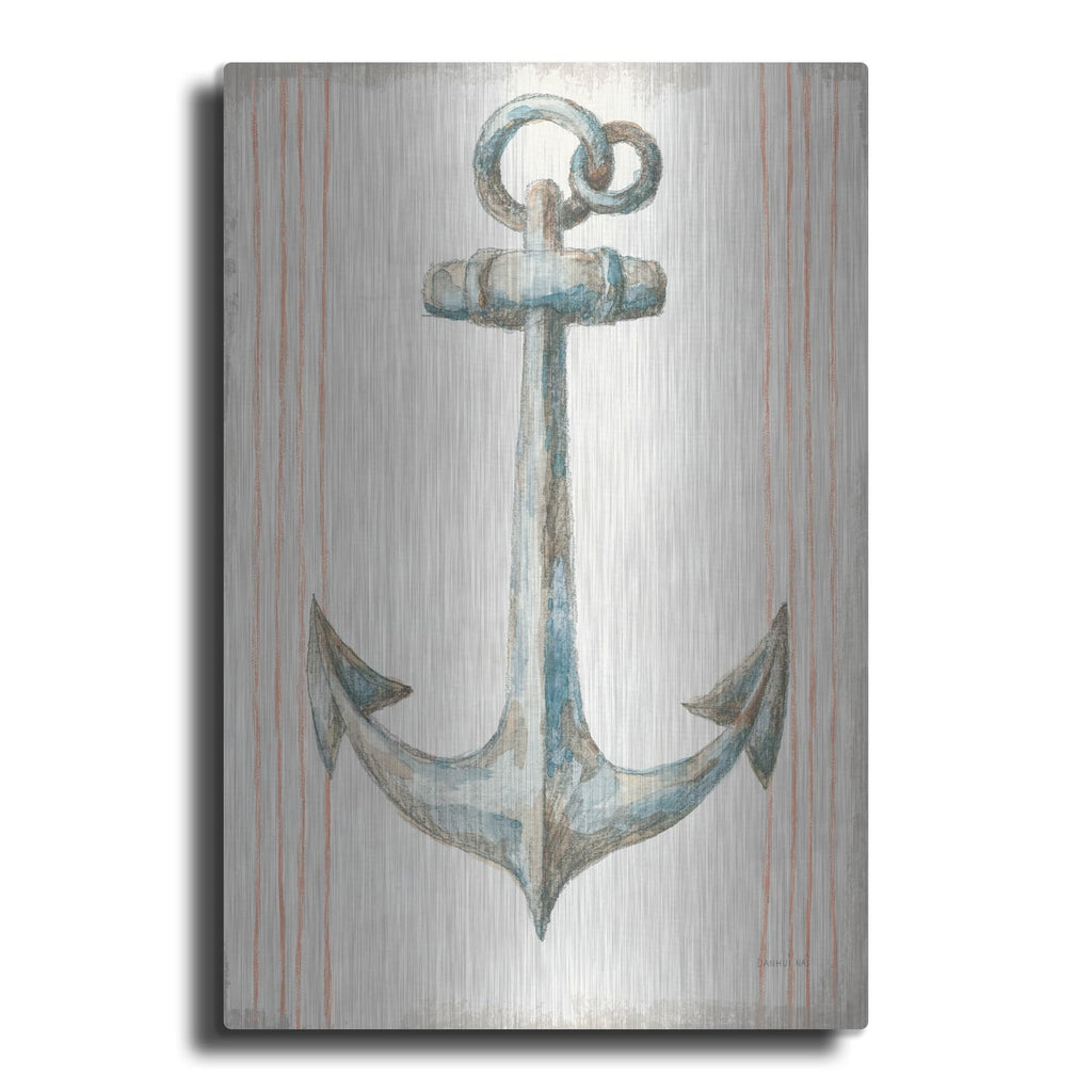'Floursack Nautical 5 No Words' by Danhui Nai – Metal Wall Art
