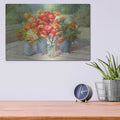 'Flowers From The Garden' by Danhui Nai – Metal Wall Art, 16x12 room view