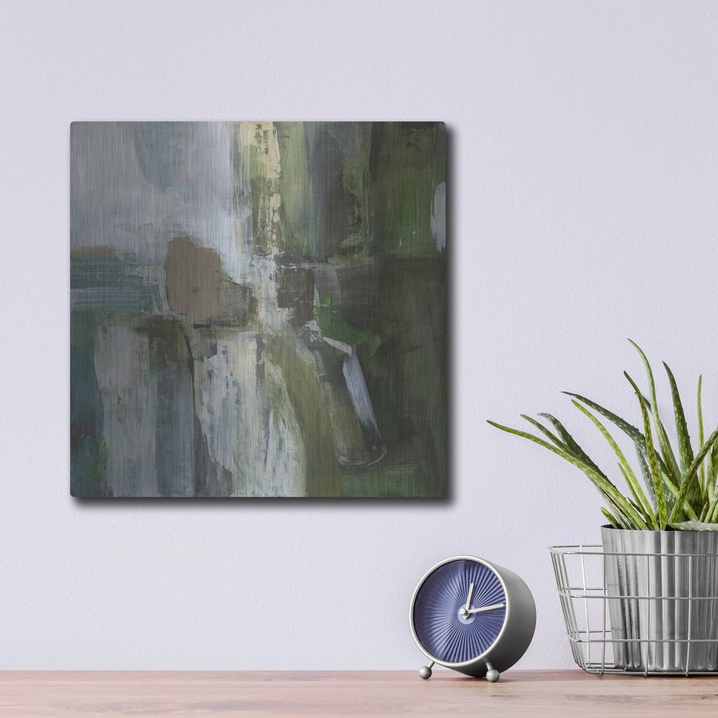 'Forest Feel 1' by Danhui Nai – Metal Wall Art, 12x12 room view