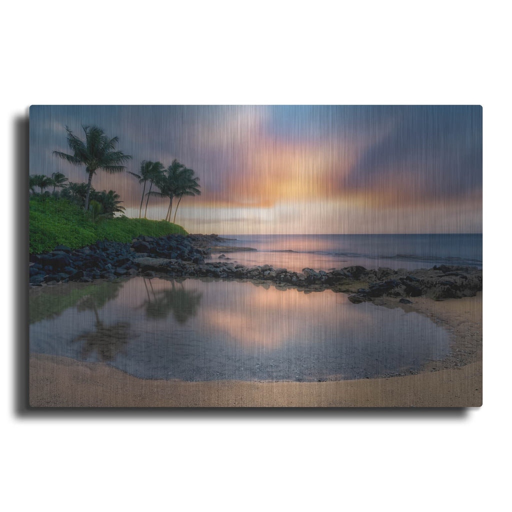 'Sunset Cove II' by Dennis Frates – Metal Wall Art