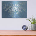 'Fresh White Bouquet' by Danhui Nai – Metal Wall Art, 16x12 room view