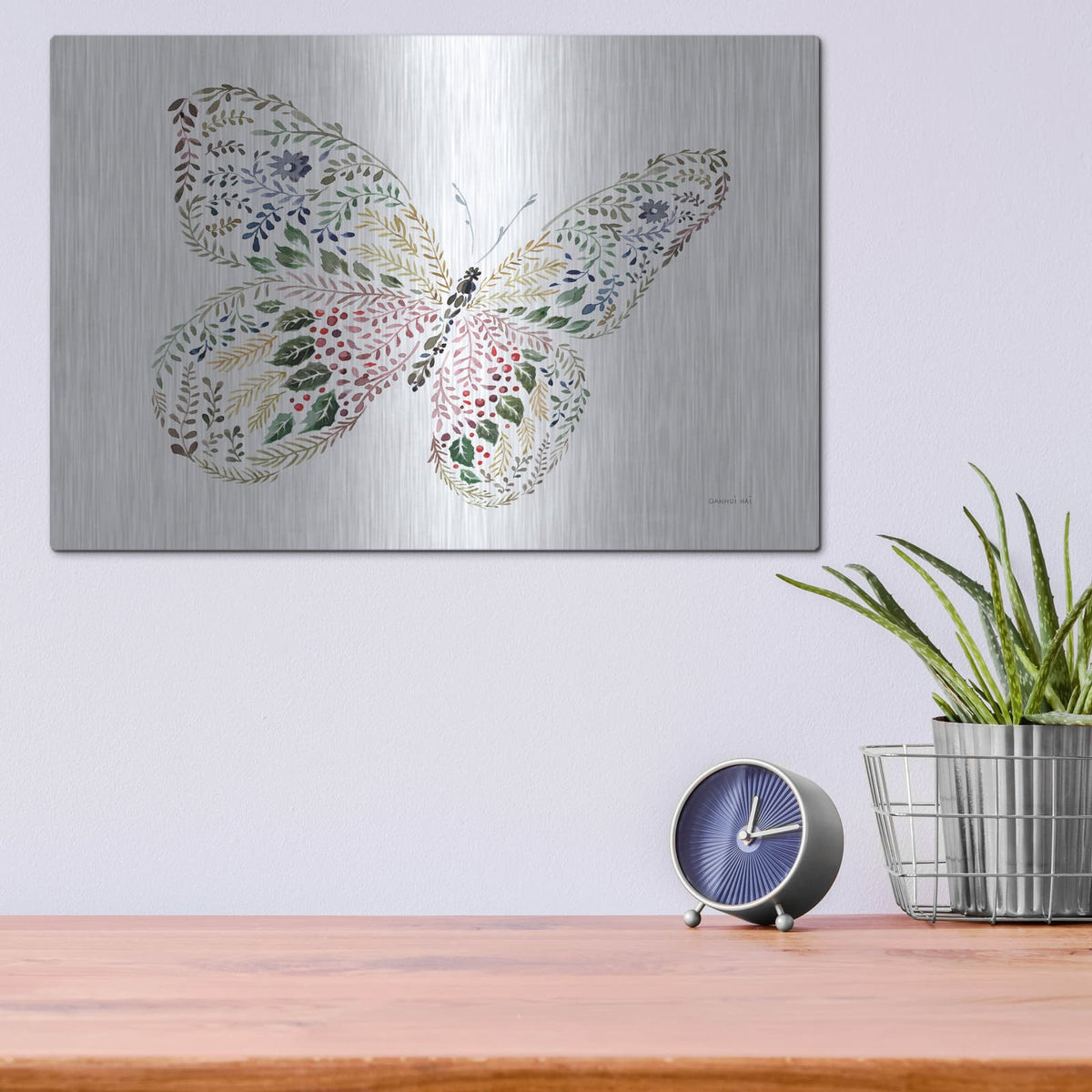 'From Nature 2' by Danhui Nai – Metal Wall Art, 16x12 room view