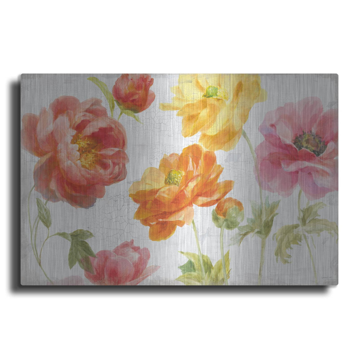 'Full Bloom 1' by Danhui Nai – Metal Wall Art