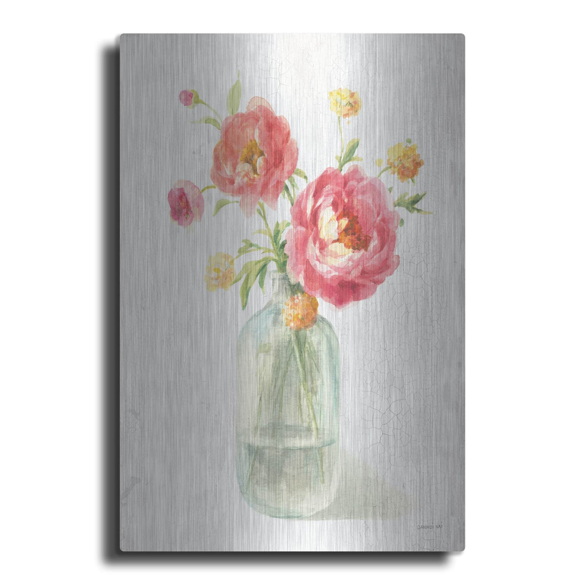 'Full Bloom 8' by Danhui Nai – Metal Wall Art