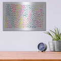 'Fullness Of Dots' by Danhui Nai – Metal Wall Art, 16x12 room view