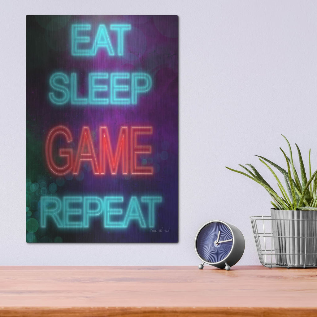 'Game On 6' by Danhui Nai – Metal Wall Art, 12x16 room view