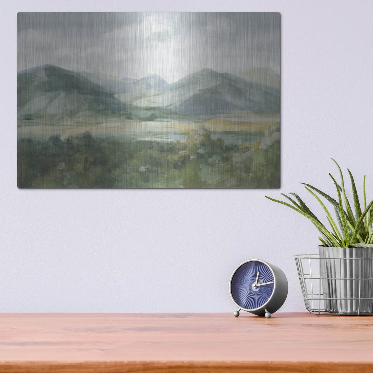 'Gateway Realm Sage' by Danhui Nai – Metal Wall Art, 16x12 room view