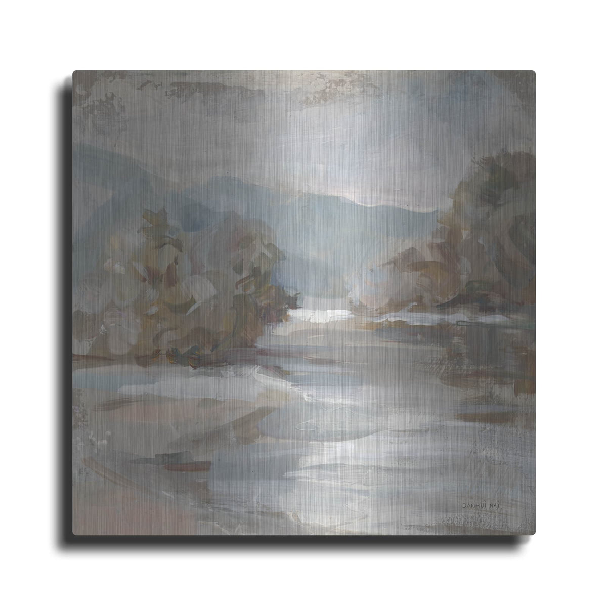 'Gentle Valley' by Danhui Nai – Metal Wall Art