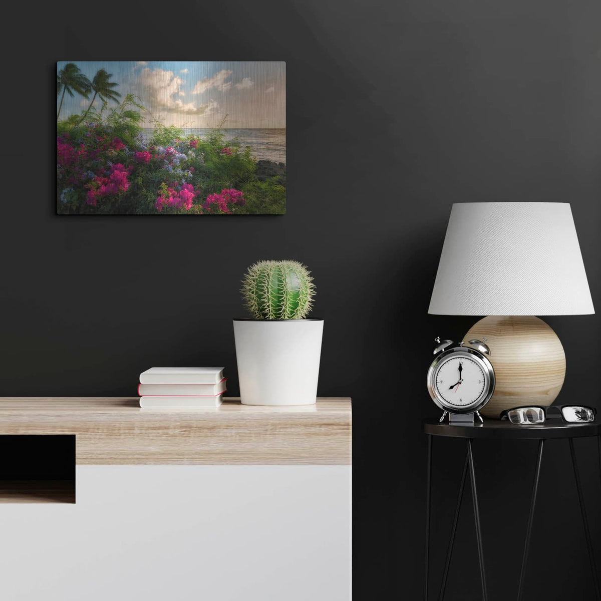 'Hot Pink' by Dennis Frates – Metal Wall Art, 24x16 room view