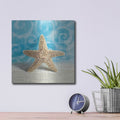 'Gift From The Sea 3' by Danhui Nai – Metal Wall Art, 12x12 room view