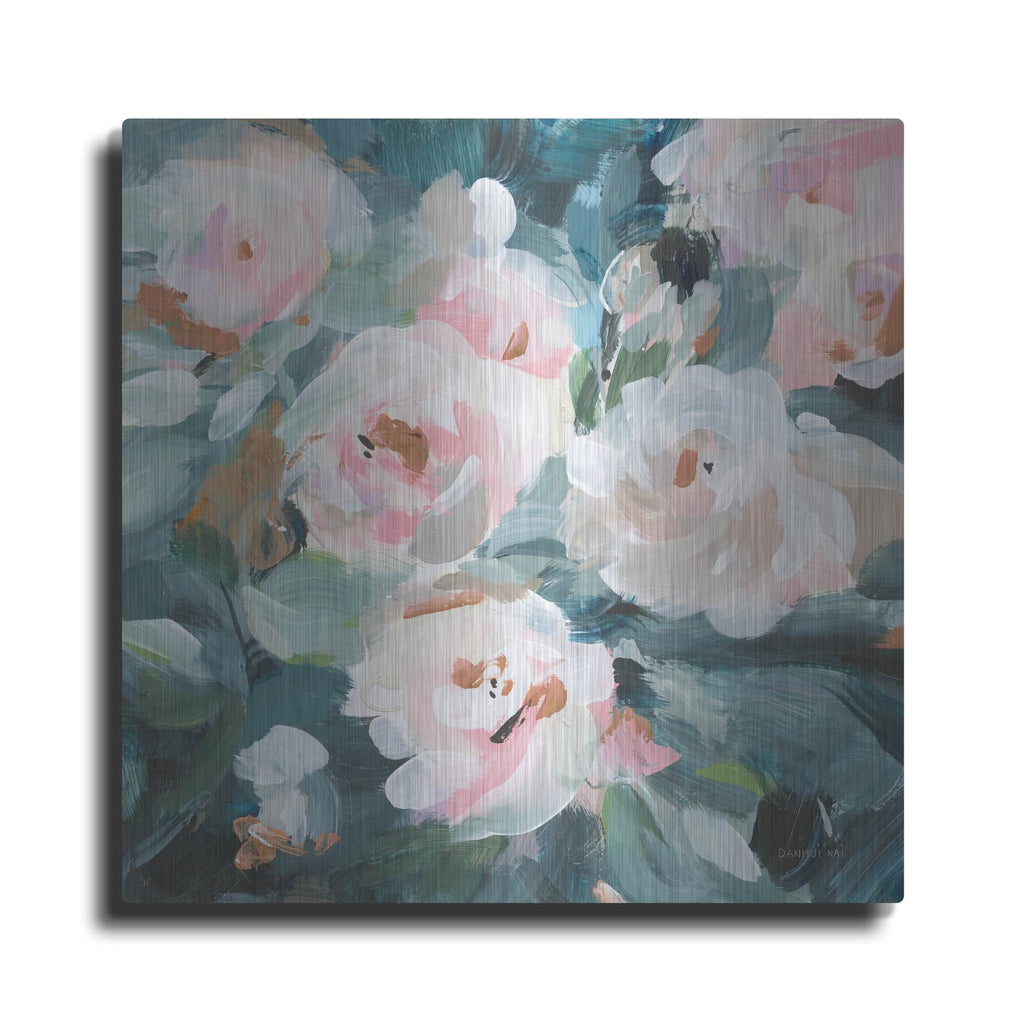 'Glimpses Of Roses 1' by Danhui Nai – Metal Wall Art