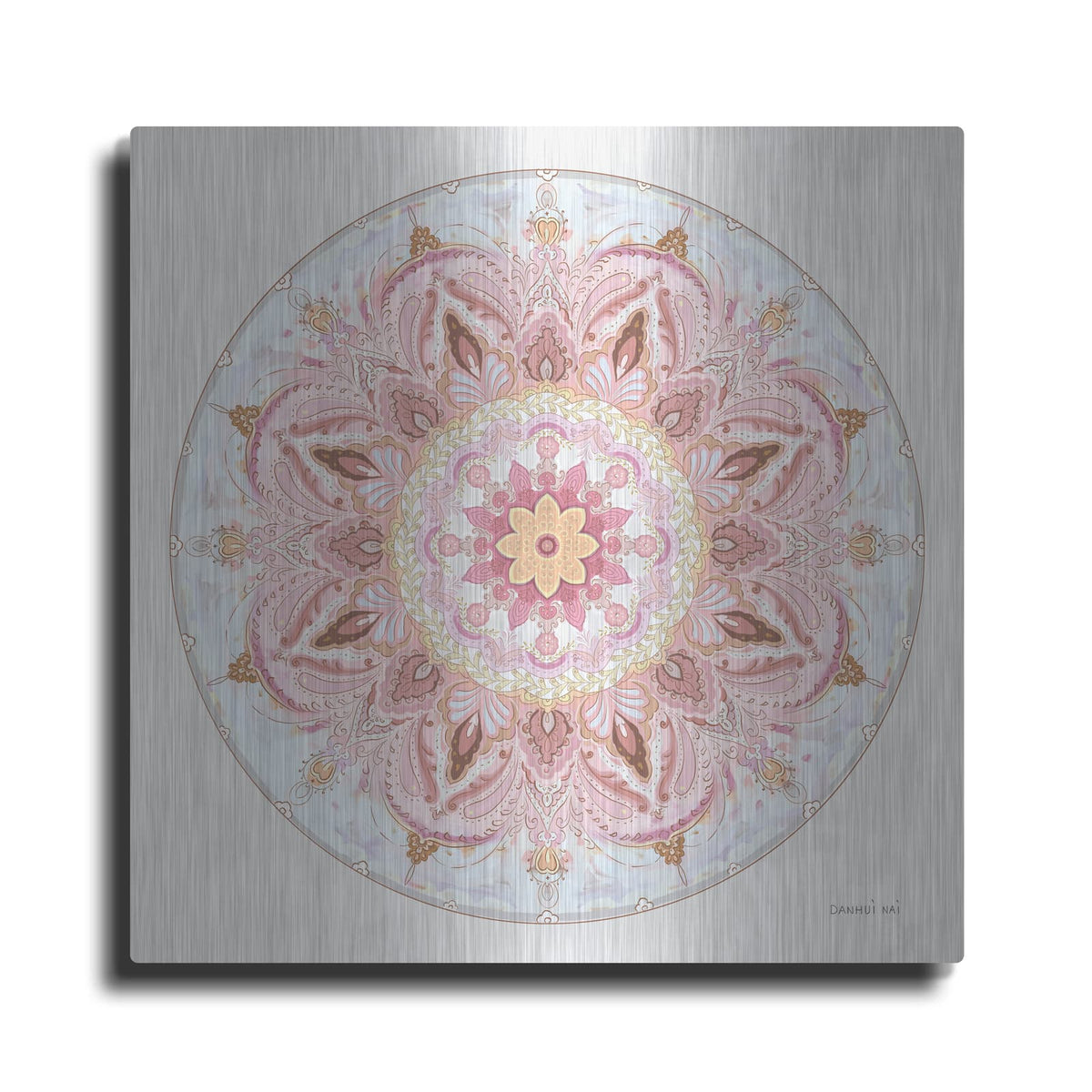 'Goa Mandala 1' by Danhui Nai – Metal Wall Art