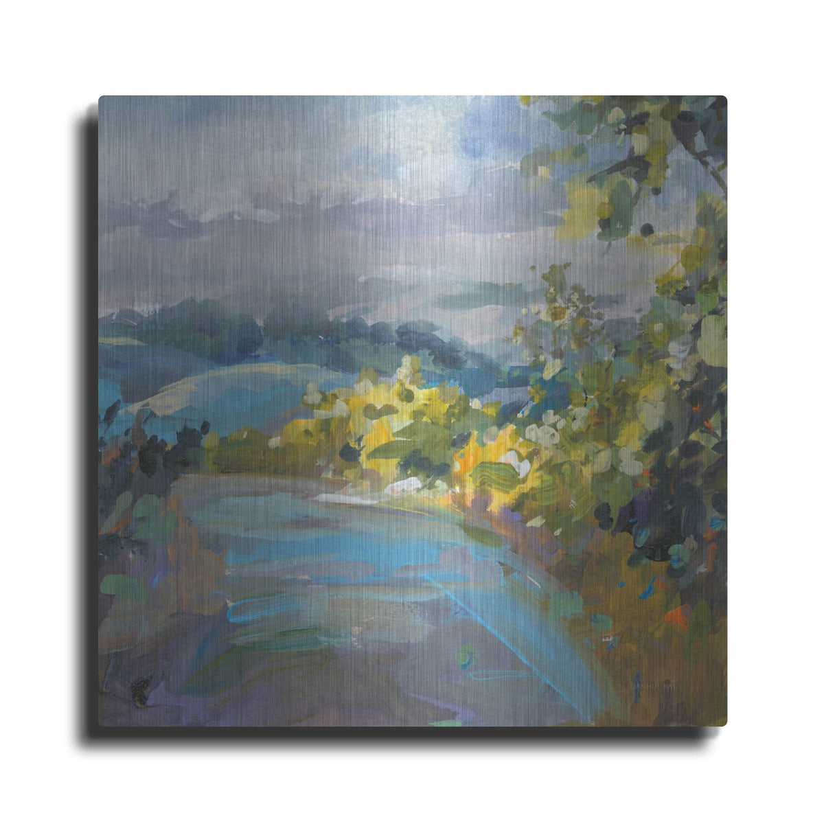 'Golden Valley' by Danhui Nai – Metal Wall Art