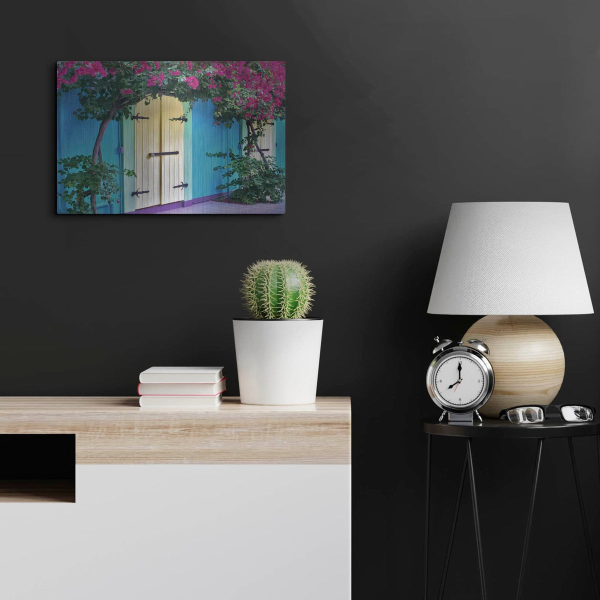 'Double Doors' by Dennis Frates – Metal Wall Art, 24x16 room view