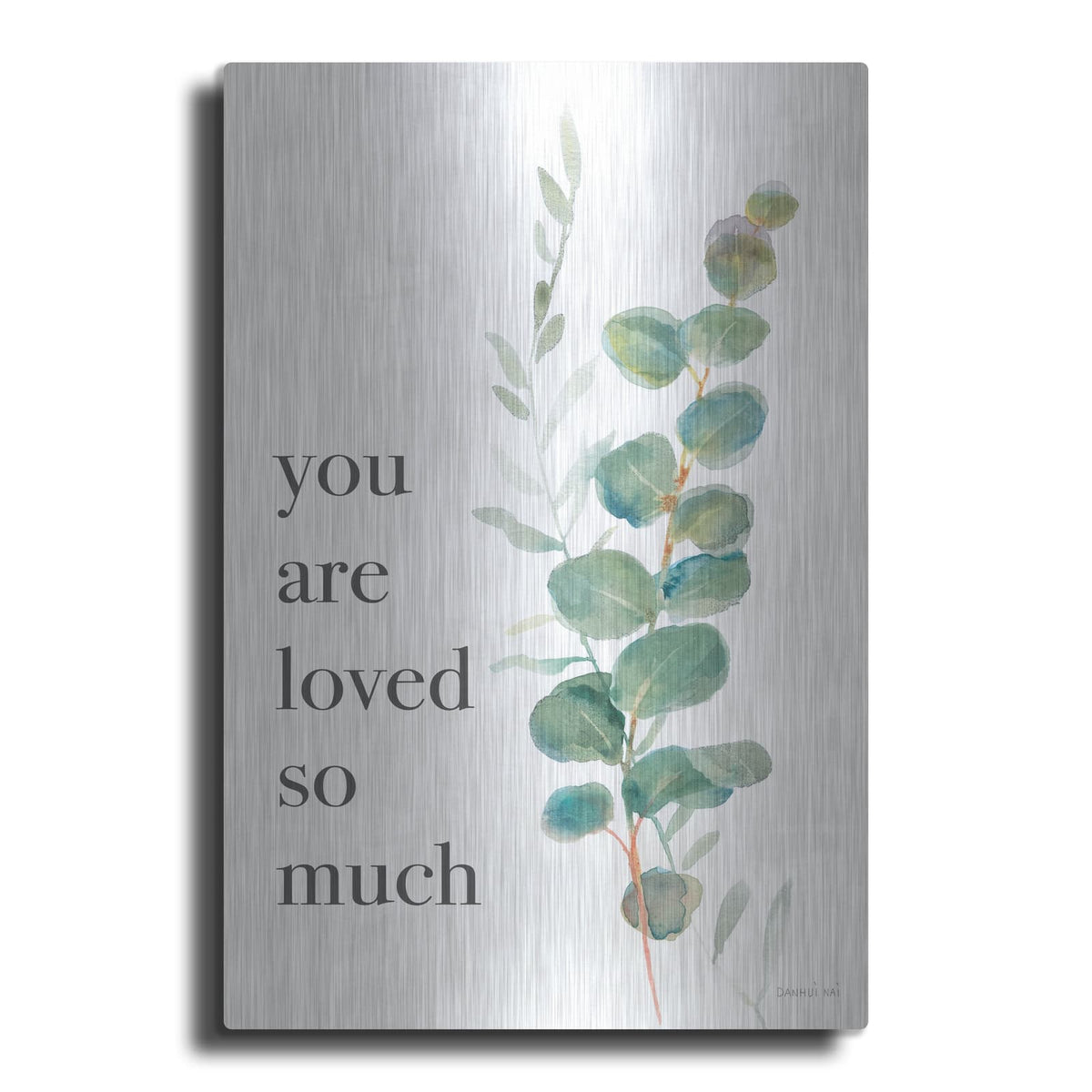 'Greenery 3 Loved' by Danhui Nai – Metal Wall Art