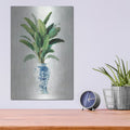 'Greenhouse Palm Chinoiserie 2' by Danhui Nai – Metal Wall Art, 12x16 room view