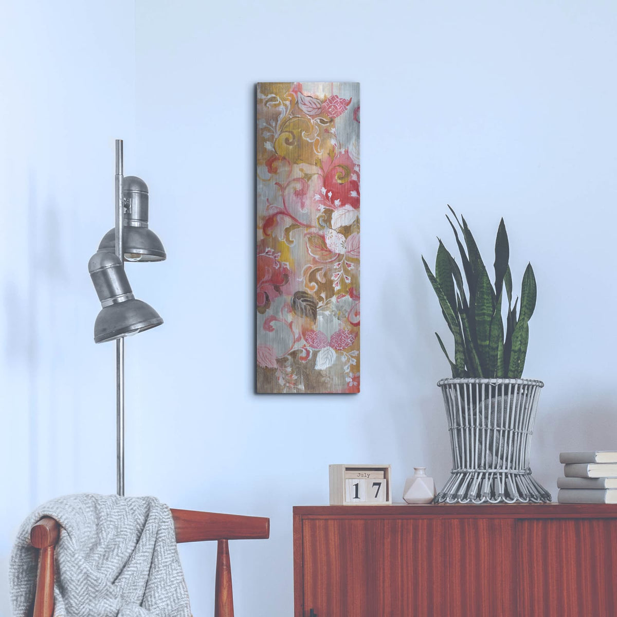 'Gypsy Dream 2' by Danhui Nai – Metal Wall Art, 12x36 room view