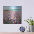 'Headland Wildflowers' by Danhui Nai – Metal Wall Art, 12x12 room view