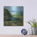 'Hidden Beach' by Danhui Nai – Metal Wall Art, 12x12 room view