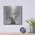 'Hidden Spring 2' by Danhui Nai – Metal Wall Art, 12x12 room view