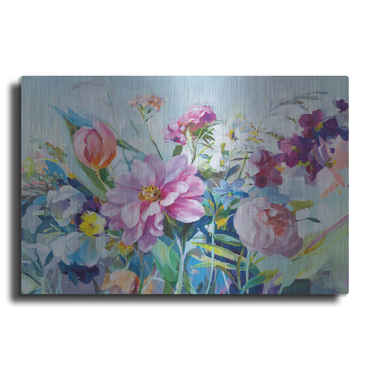 'High Summer Garden 1' by Danhui Nai – Metal Wall Art