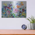 'High Summer Garden 2' by Danhui Nai – Metal Wall Art, 16x12 room view