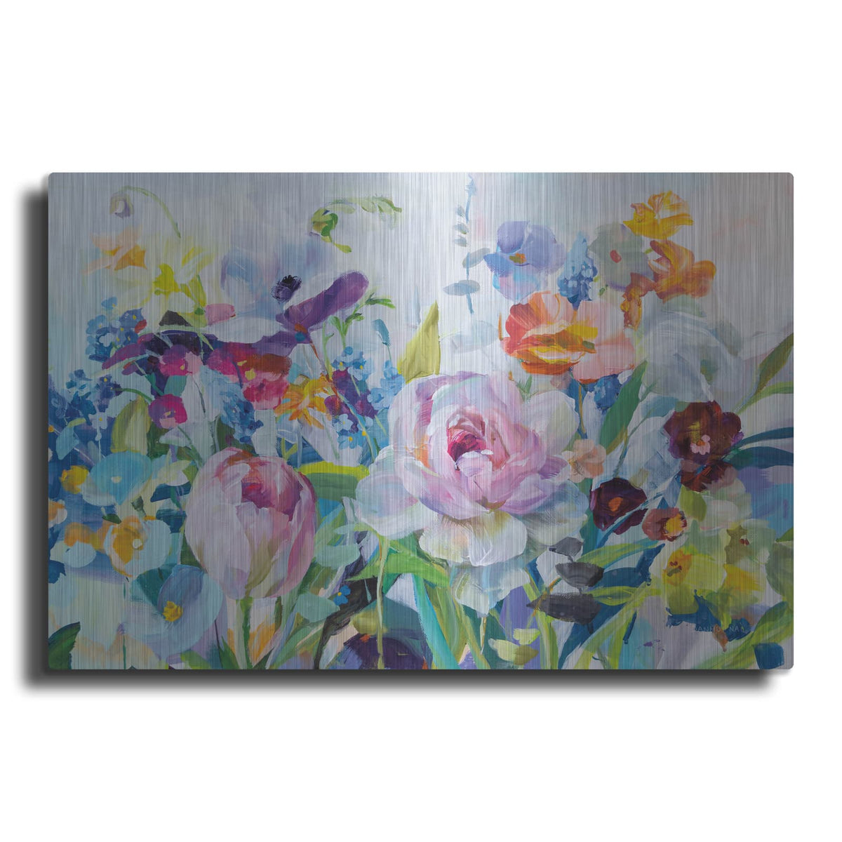 'High Summer Garden 2' by Danhui Nai – Metal Wall Art