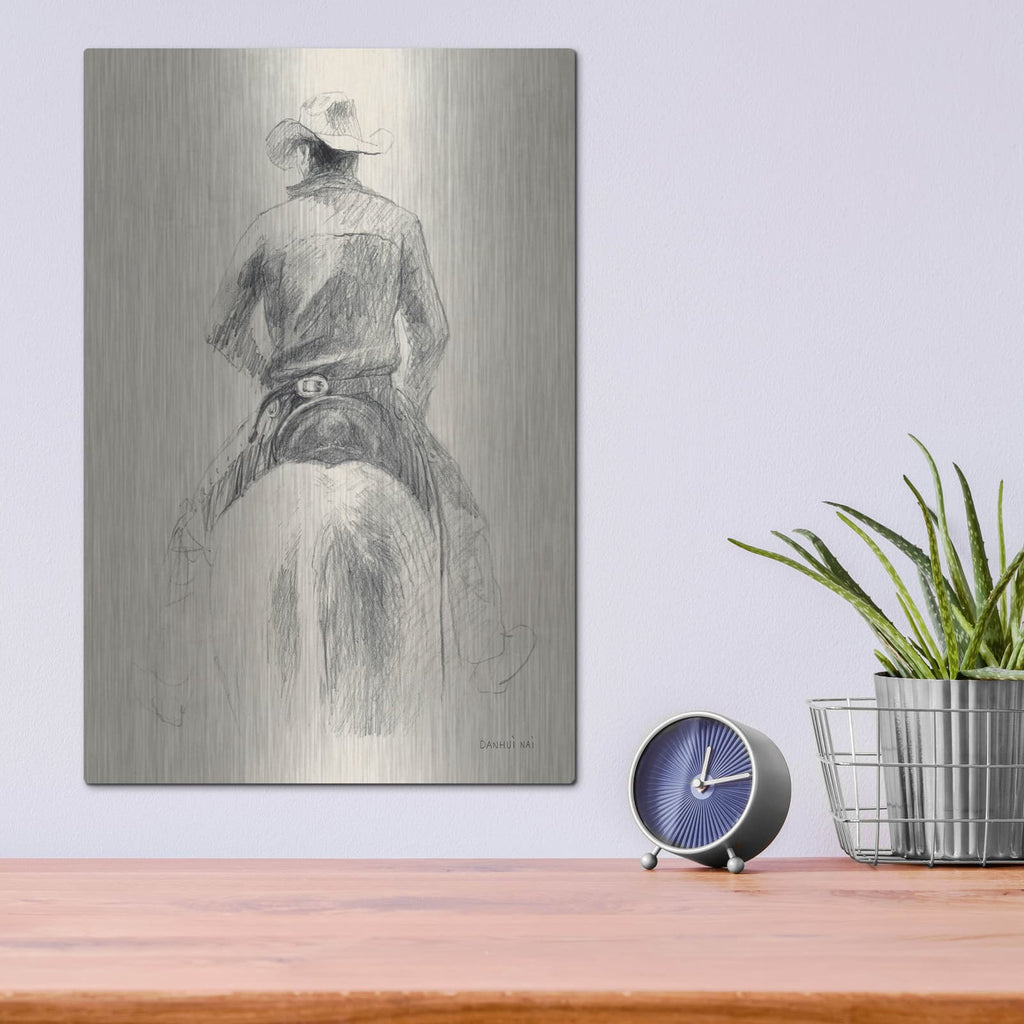 'Home On The Range 2' by Danhui Nai – Metal Wall Art, 12x16 room view