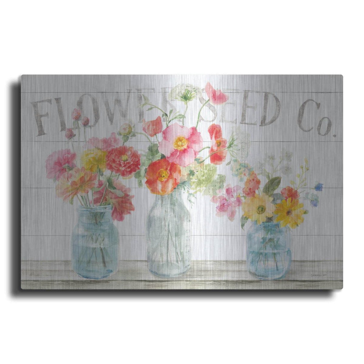 'Homegrown Summer 1' by Danhui Nai – Metal Wall Art