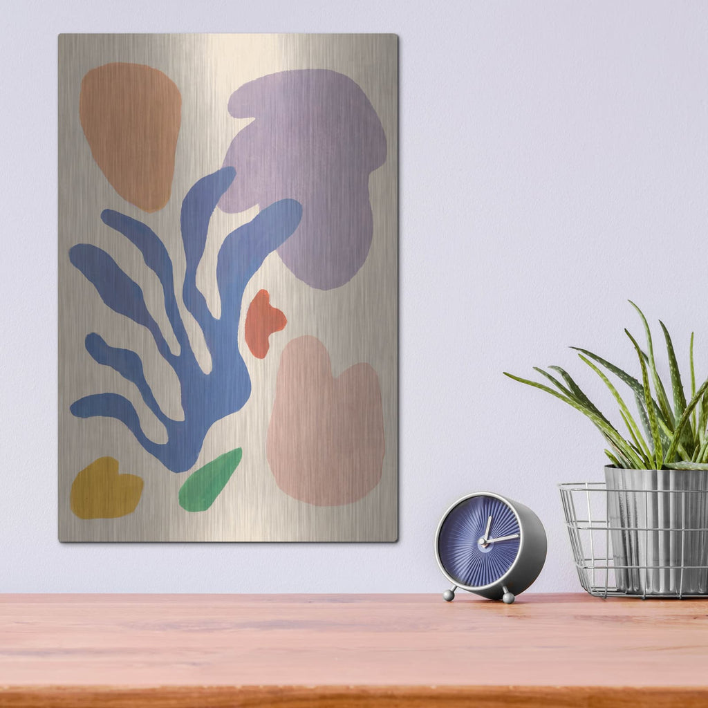 'Honoring Matisse Warm V2' by Danhui Nai – Metal Wall Art, 12x16 room view