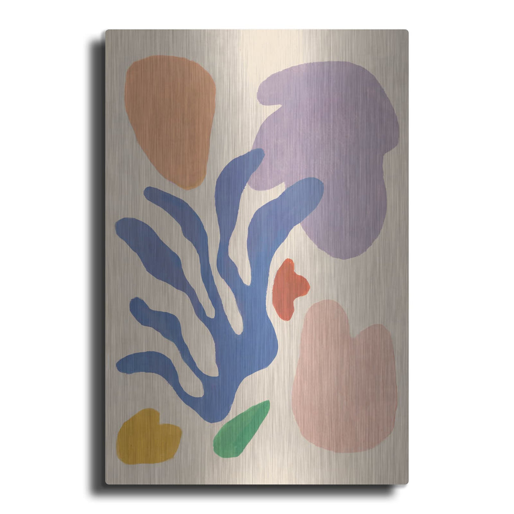 'Honoring Matisse Warm V2' by Danhui Nai – Metal Wall Art
