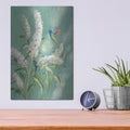 'Hummingbird Spring 2' by Danhui Nai – Metal Wall Art, 12x16 room view