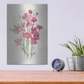 'Impressionist Garden 3 Neutral' by Danhui Nai – Metal Wall Art, 12x16 room view