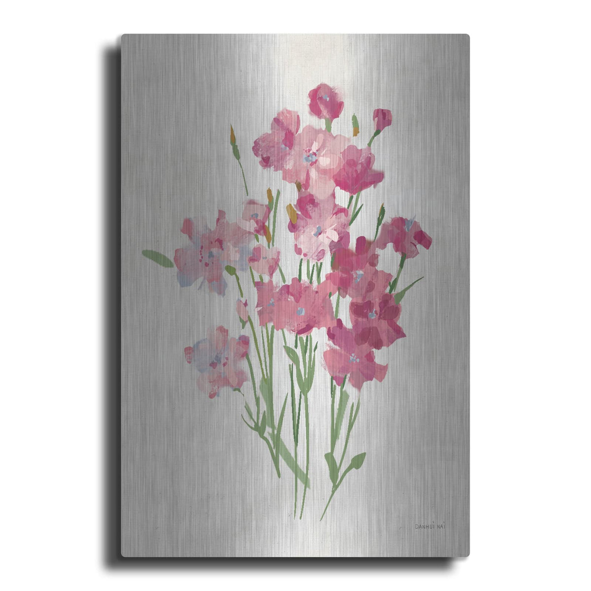 'Impressionist Garden 3 Neutral' by Danhui Nai – Metal Wall Art