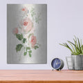 'Impressionist Garden 4 Neutral' by Danhui Nai – Metal Wall Art, 12x16 room view