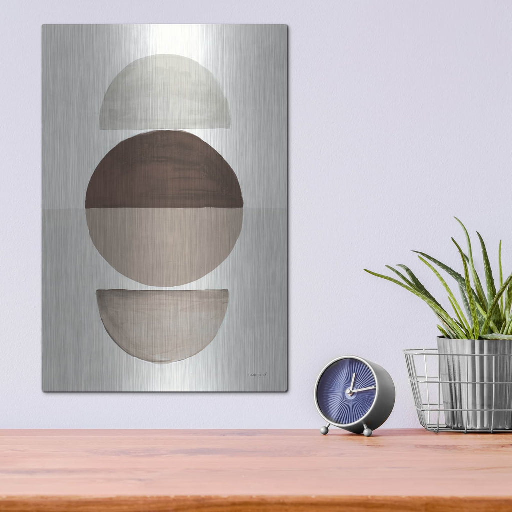'In Between 1 Earth' by Danhui Nai – Metal Wall Art, 12x16 room view