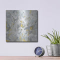 'Infinity Lines' by Danhui Nai – Metal Wall Art, 12x12 room view