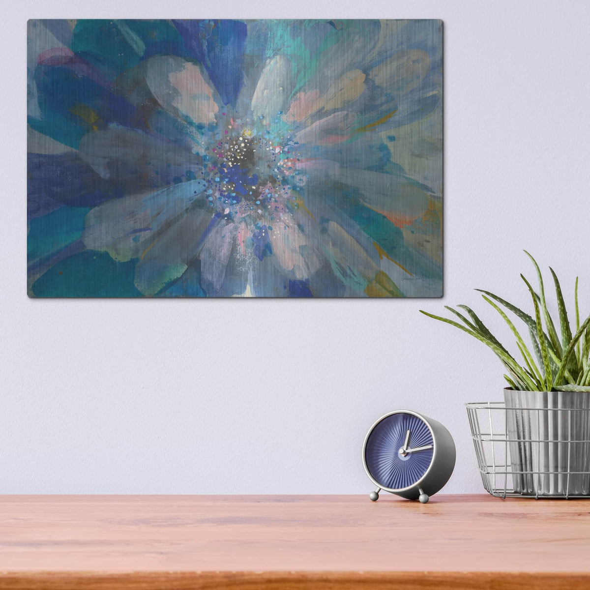 'Intensity 1 Horizontal' by Danhui Nai – Metal Wall Art, 16x12 room view