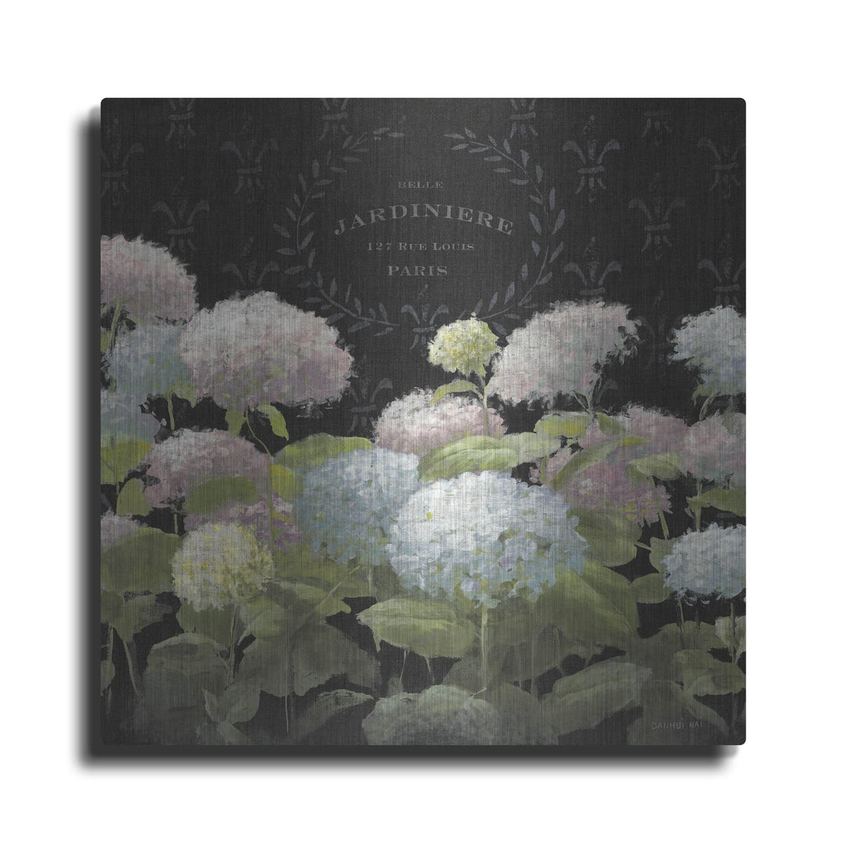 'La Belle Jardiniere C' by Danhui Nai – Metal Wall Art