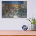 'La Violette Grand' by Danhui Nai – Metal Wall Art, 16x12 room view