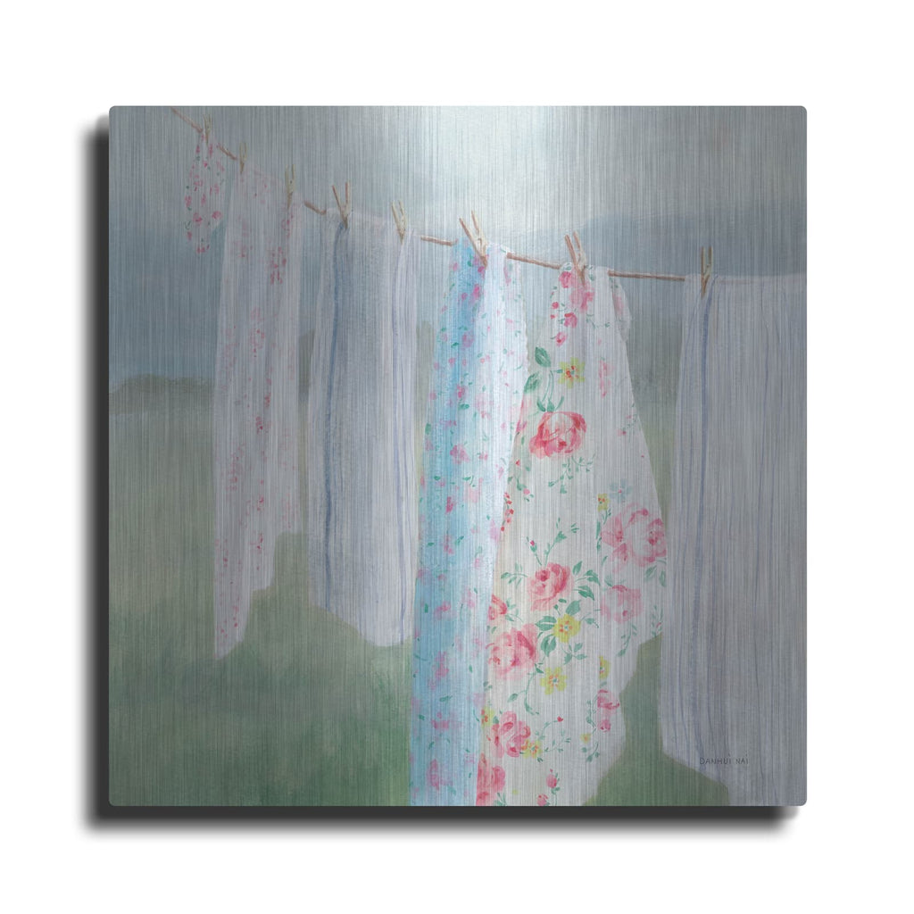 'Laundry Day 1' by Danhui Nai – Metal Wall Art
