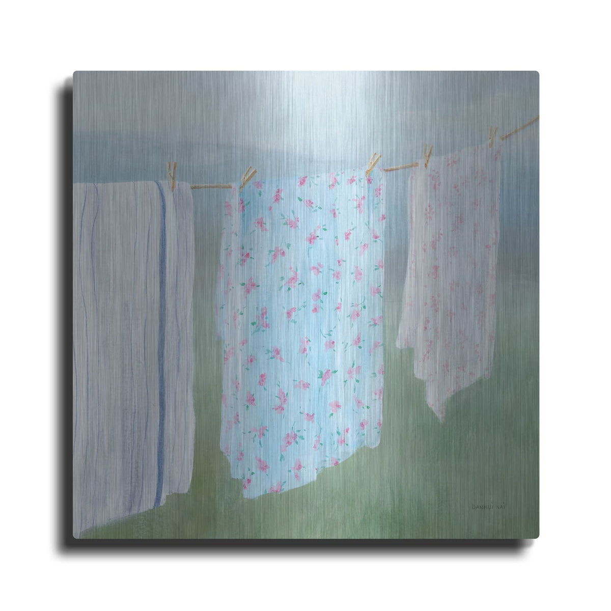 'Laundry Day 2' by Danhui Nai – Metal Wall Art